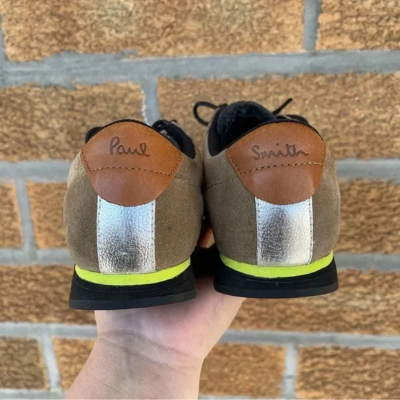 Paul Smith Tan and Black Sneakers - Picture 4 of 10